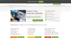Desktop Screenshot of calibrationhouse.com